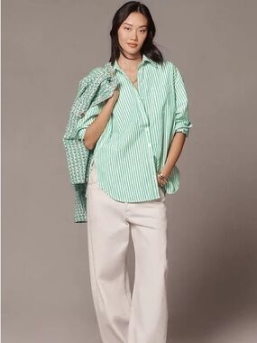 ANTHROPOLOGIE MEAVE BENNET BUTTON DOWN